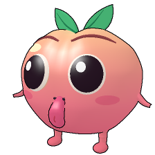 peach before